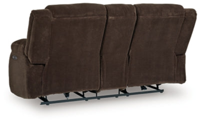 Observation Power Reclining Loveseat with Console