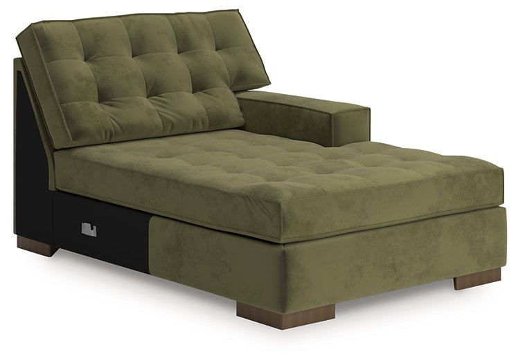 Caspian-Town Sectional with Chaise