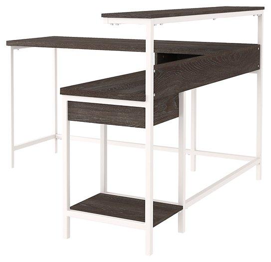 Dorrinson Home Office L-Desk with Storage