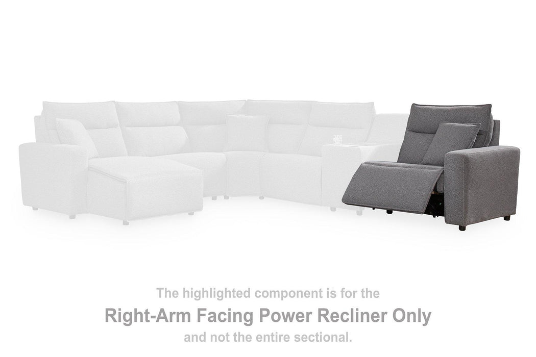 Modmax Reclining Sectional with Audio Consoles