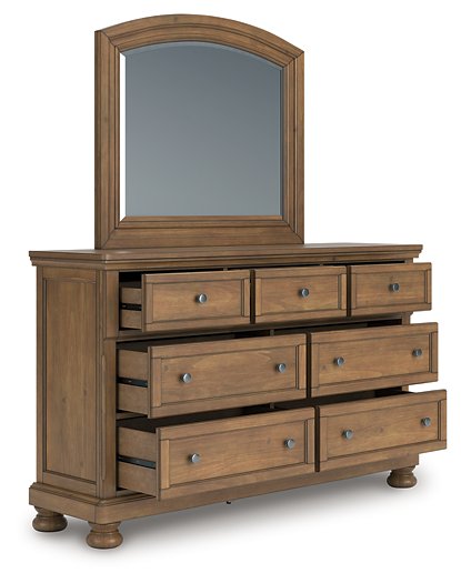 Feddinger Dresser and Mirror