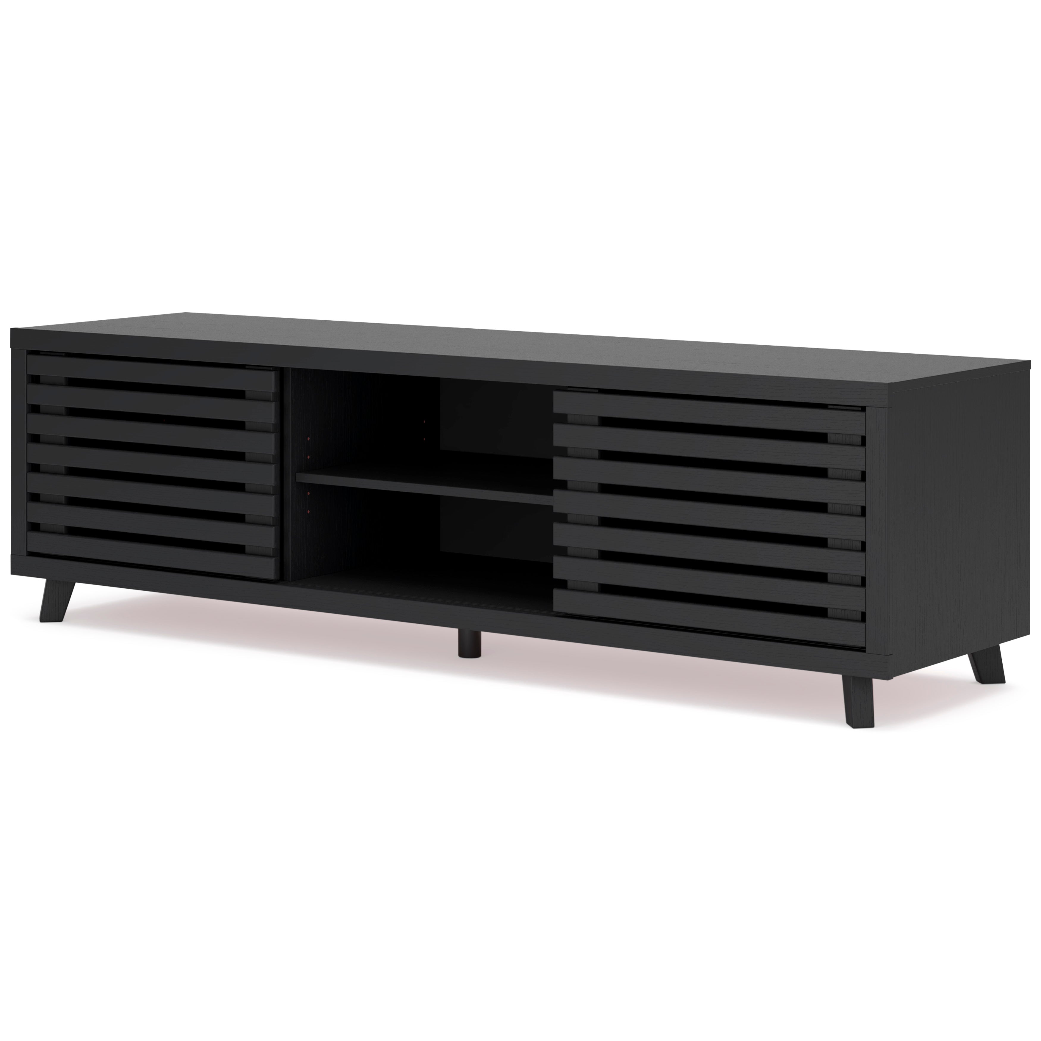 Danziar Black 72" TV Stand