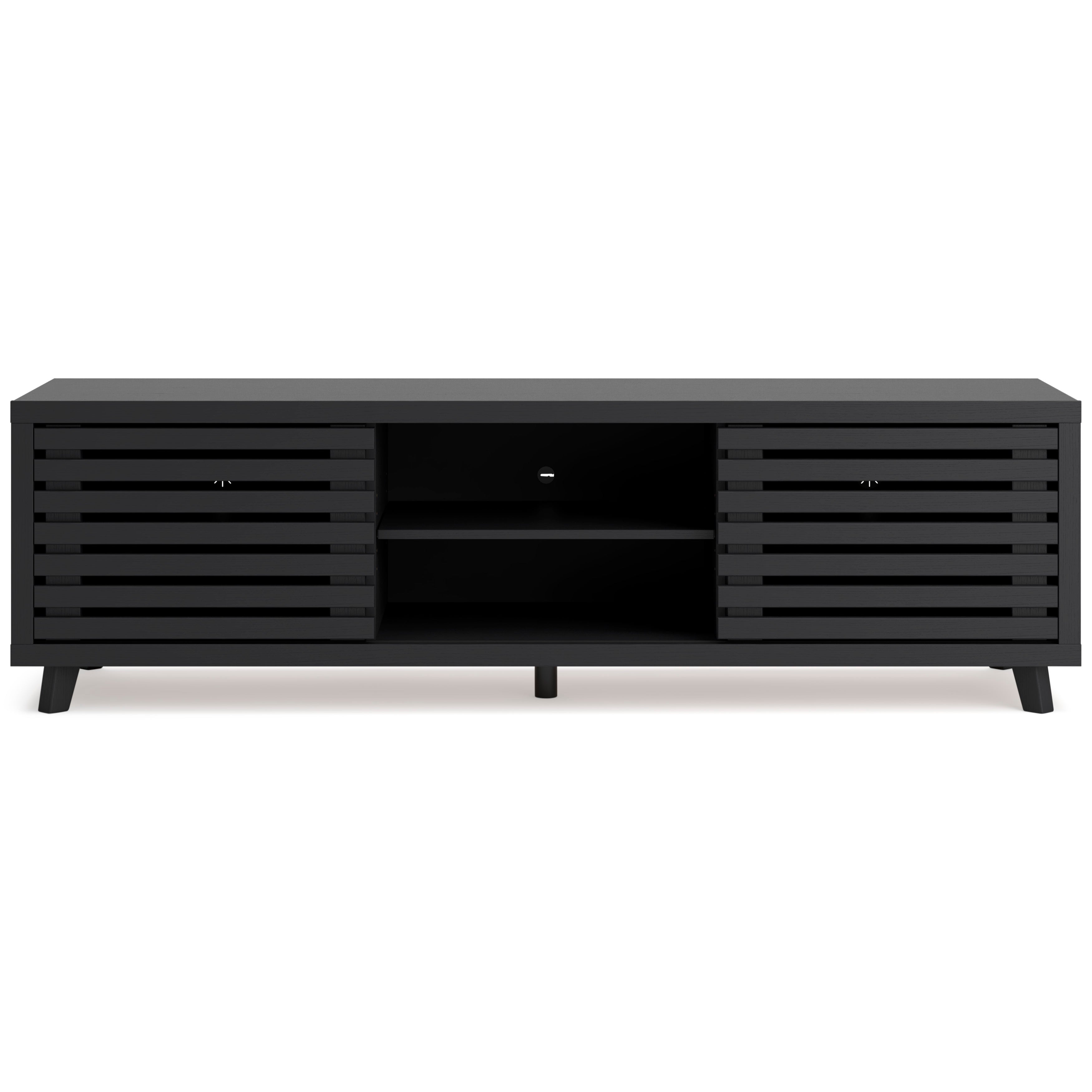 Danziar Black 72" TV Stand